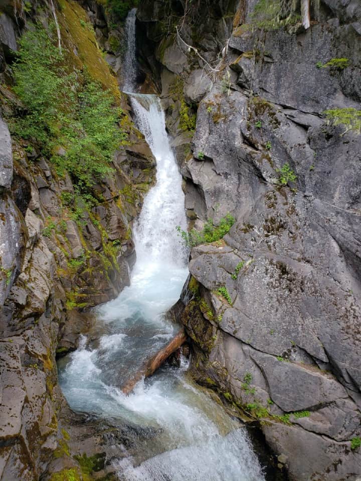 christine falls in mount rainier national park